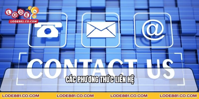 Các phương thức liên hệ