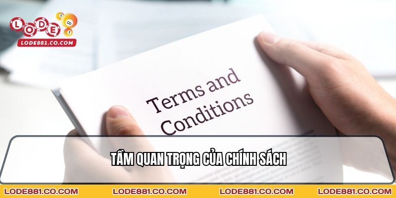 Miễn Trừ Trách Tầm quan trọng của chính sách